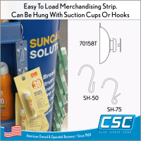 PL-20 is Easy to Hang with Suctions Cup or Hook