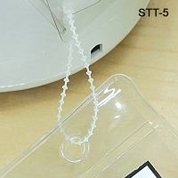 Nylon beaded tie fastener price tag holder, STT-5