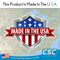 This product, item# 407 is Made in the U.S.A. Clip Strip Corp.