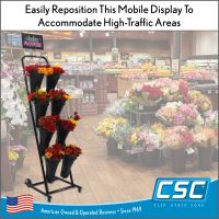 Mobile Floral Display Cart, MFDC-156920