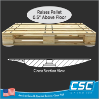 corrugated retail display, pallet protector, PFP-3