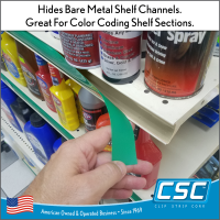 130 foot Price Channel Strips on Rolls. Cut to any length you need. PCHSR-130-010-Series