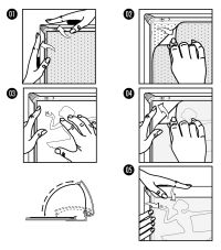 CSF125-1824RB snap frame assembly instructions