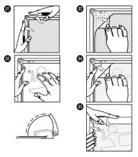 assembly insructions 1 inch snap frame