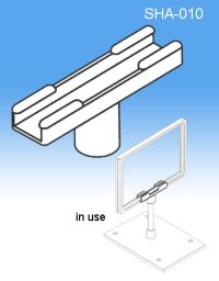 Stem Mount | Sign Frame System Components - Display Signs, SHA-010