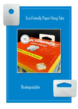 PAPER HANG TABS - Eco-Friendly, Biodegradable & Plastic-Free