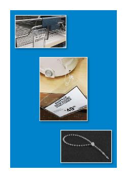 Locking Strap Loops | Pin Security Fasteners for Signs or Price Tagging, Clip Strip Corp.
