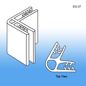 Grip-Tite™ 2-Way 60° Panel Connector/Sign Holder, EG-37