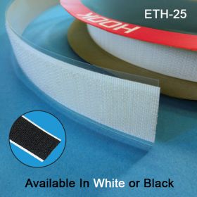 Hook & Loop Fastener Tape, 1" wide, ETH-25, ETL-25