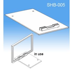 Flat Shovel Wedge Base | Sign Frame System Components | SHB-005