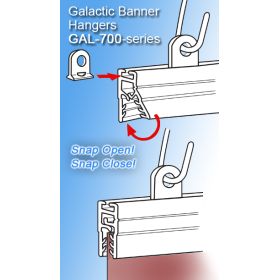 24" Banner Hanger, GAL-701