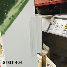 shelf topper sign holder, STGT-404