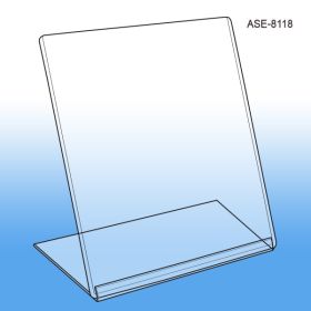 8 ½" W x 11" H Slanted Style Easel Sign Holder, ASE-8118