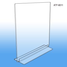 table top Sign Holder, 8.5 inch x 11 inch, ATF-8011