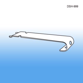 Metal Clip Strip Gondola Hanger - Merchandising Display Strips, DSH-999