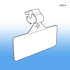 Secure - Lok Wire Label Holder | Plastic Sign Holders, Item# LHD-4