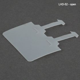 double loop wire fixture label upc holder lhd-52