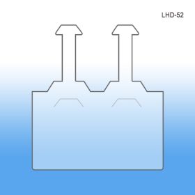 Econo Loop Double Loop Wire Label Holder, LHD-52