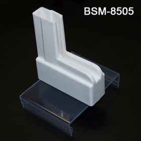 Clip-On Base Boot-shaped gondola sign holder, BSM-8505