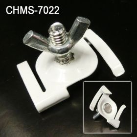 Secure Metal Twist Ceiling Hanger - Drop Ceiling  Hanging Accessories, Threaded Stud and Wing Nut, CHM-7022