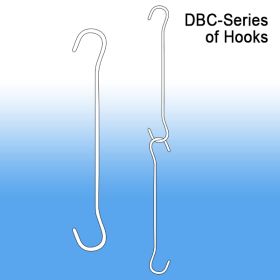 C hook for Ceiling Hanging, 18", DBC-18