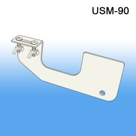 clip strip merchandiser under the shelf mount white hanger, USM-90