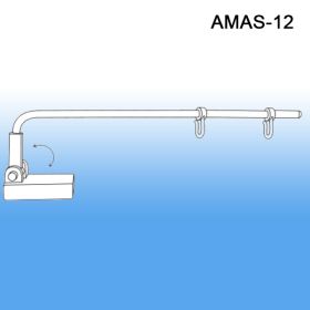 gondola aisle sign holder, magnetic, amas-12