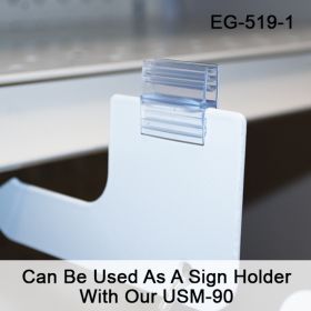 EG-519-3 Can Be Used As A Sign Holder Wth Our USM-90