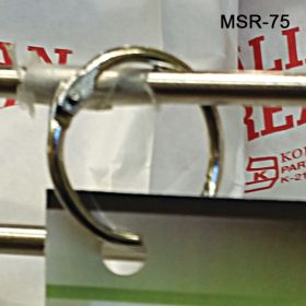 3/4" metal hinged snap ring, 0.75", MSR-75