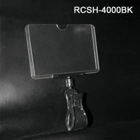 Roto Clip & Sign Holders - Print Protector / Sign Holder, RCSH-4000BK