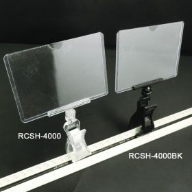 Available in Black and Clear, RCSH-4000BK & 4000