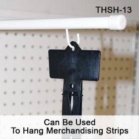 Merchadising Clip Strips pegboard display, THSH-13
