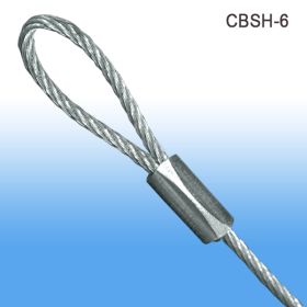 1/16" diameter wire 6 inch ceiling cable, CBSH-6