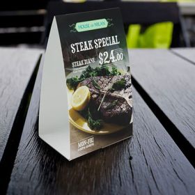 Printed Tent Cards, TC-P-001