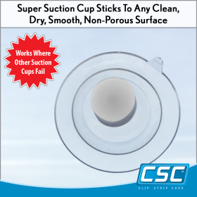Clip Strip Corp. Super Sucker Suction Cup w/ Tack , 7000T