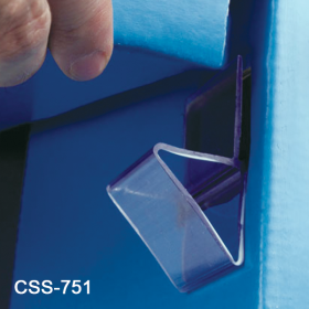 Corrugated Shelf Support Insert, Heavy Duty, Single Capacity, CSS-751, by Clip Strip Corp.