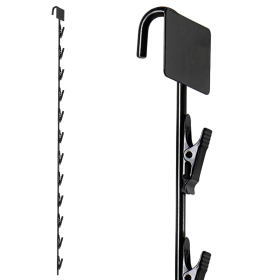 In stock now; Heavy Duty Metal Clip Strip® Merchandising Strip, 12 Hook Stations, MS-29 Series, offered by Clip Strip®