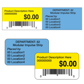 Walmart Department 82 Header Labels