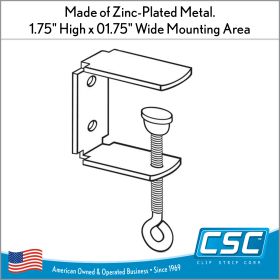 Clip Strip Corp.'s ​Metal C-Clamp Bracket, MCCB-2