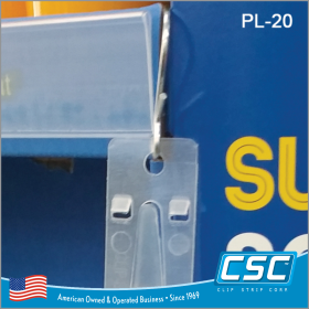 Posi-Lok Clip Strip - Retail Display | PL-20