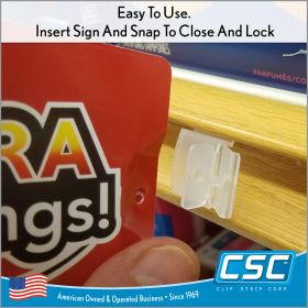 Easy to use: insert sign. SP-201