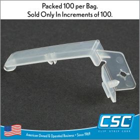 gondola locking flag sign holder, SPL-200, in stock and ready to ship