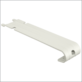 Metal Clip Strip Gondola Hanger - Merchandising Display Strips, DSH-999