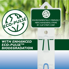 biodegradable environmentally friendly clip strip,wms-23-ECO