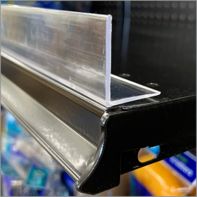 Extruded Front Shelf Fence, EFF-48 by clip strip corp.