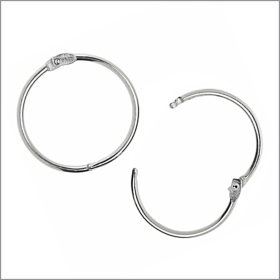 1.5" Metal Hinged Snap Ring, MSR-150, by CSC