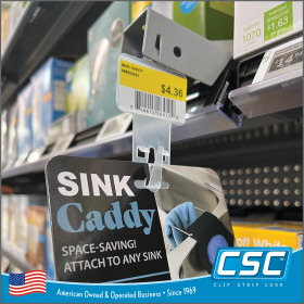 WMS-23, Walmart® Approved "Heavy Duty" Impulse Strip, WMS-23, by The Clip Strip Corp.