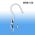 Wire Ceiling Sign Holder Hook Metal Hanger, WMH 50