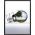 1.25" profile classic snap frame, safe round corner, black