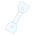 Easy to apply, Clear Plastic Banner Hanger for outdoor use. Super strong adhesive and no tools are required. Excellent value. 5401